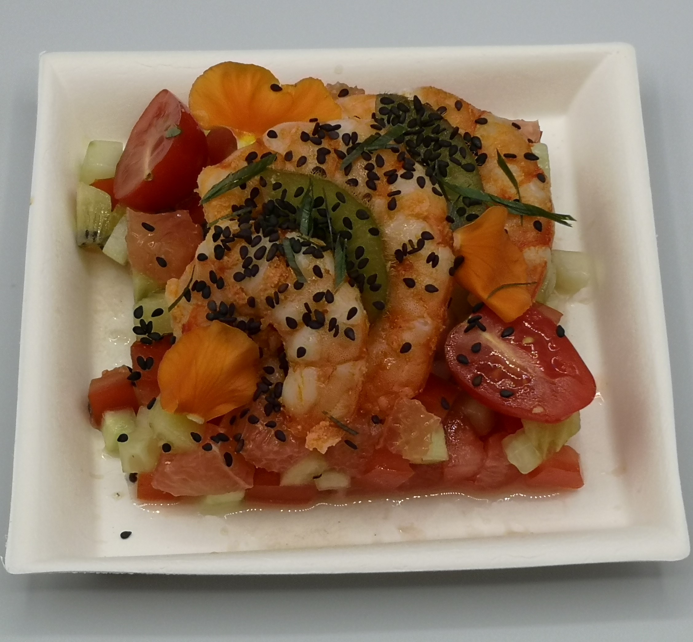 Gambas snackées