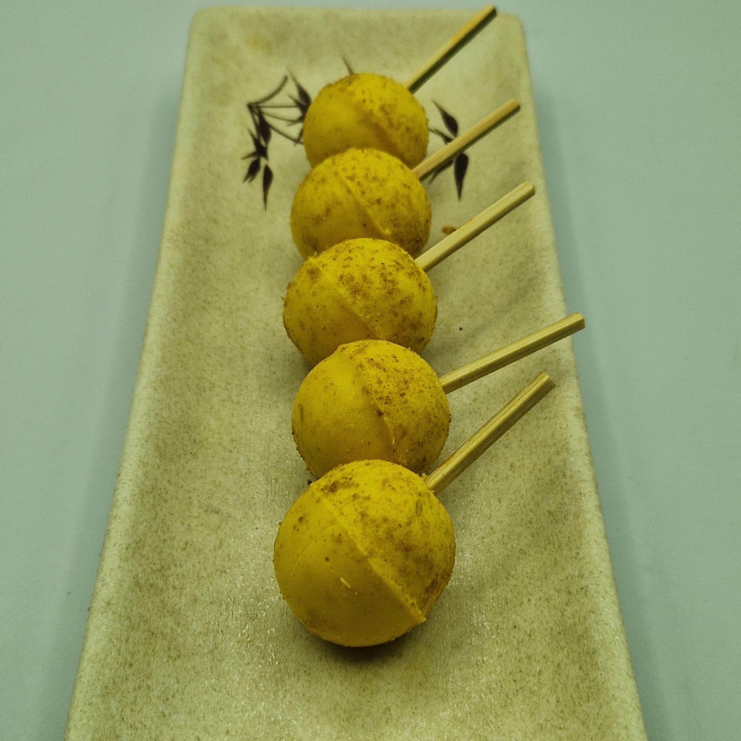 Sucette de carotte, orange et cumin
