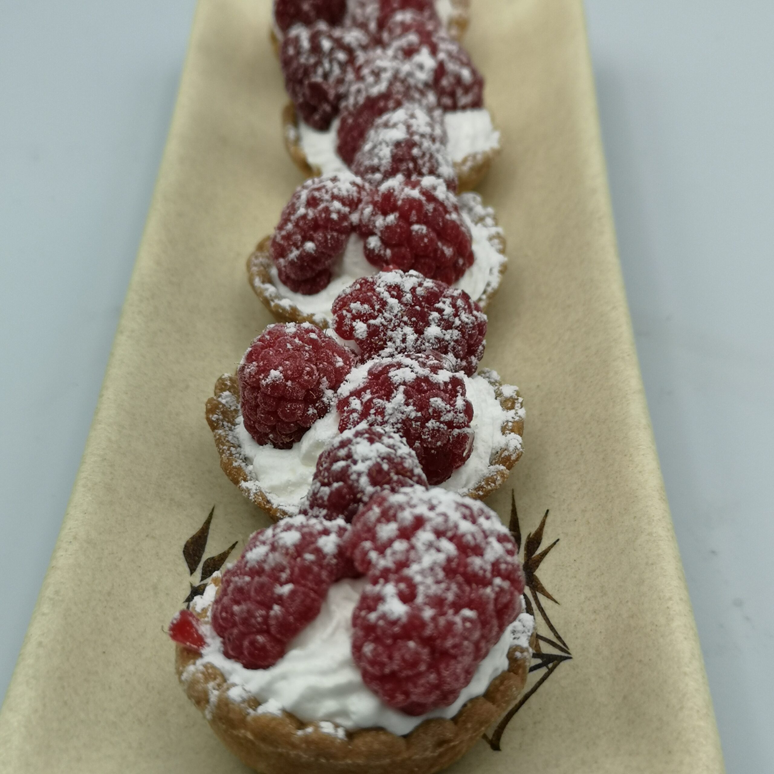 Tartelette framboise