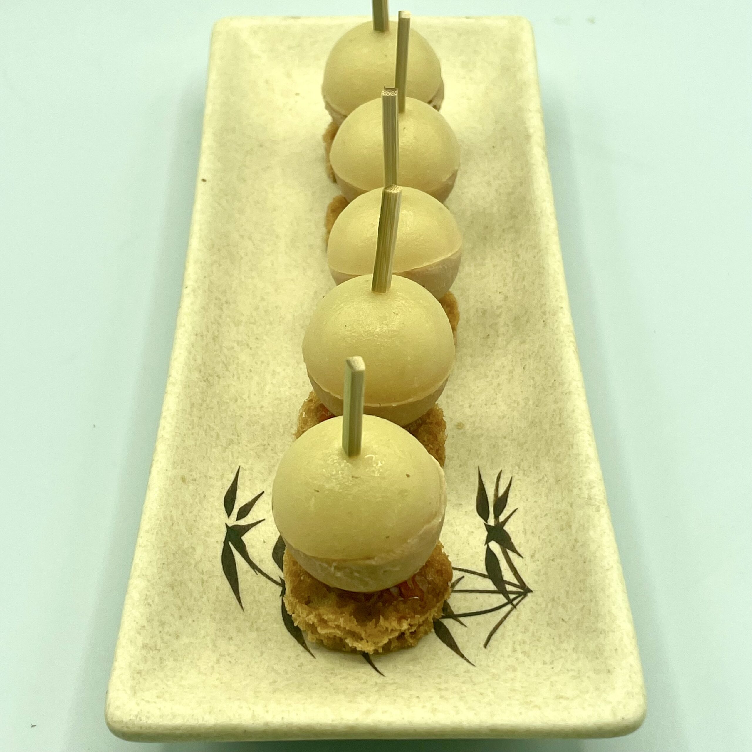 fois gras chutney poire