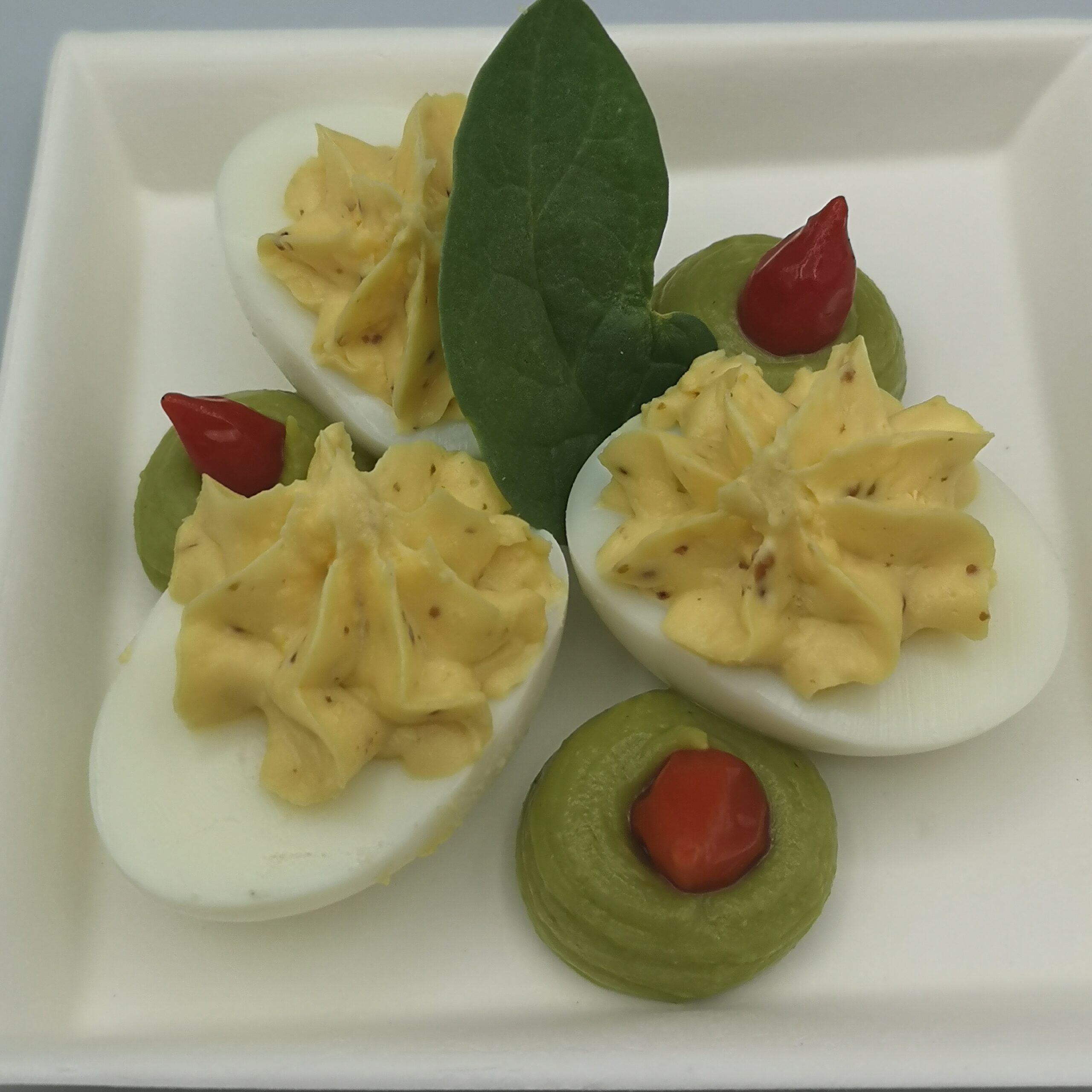 oeuf mimosa guacamole