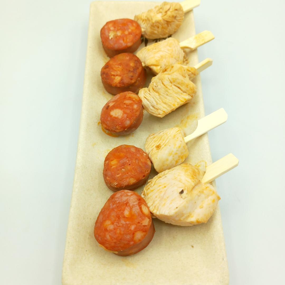 Banderille poulet chorizo