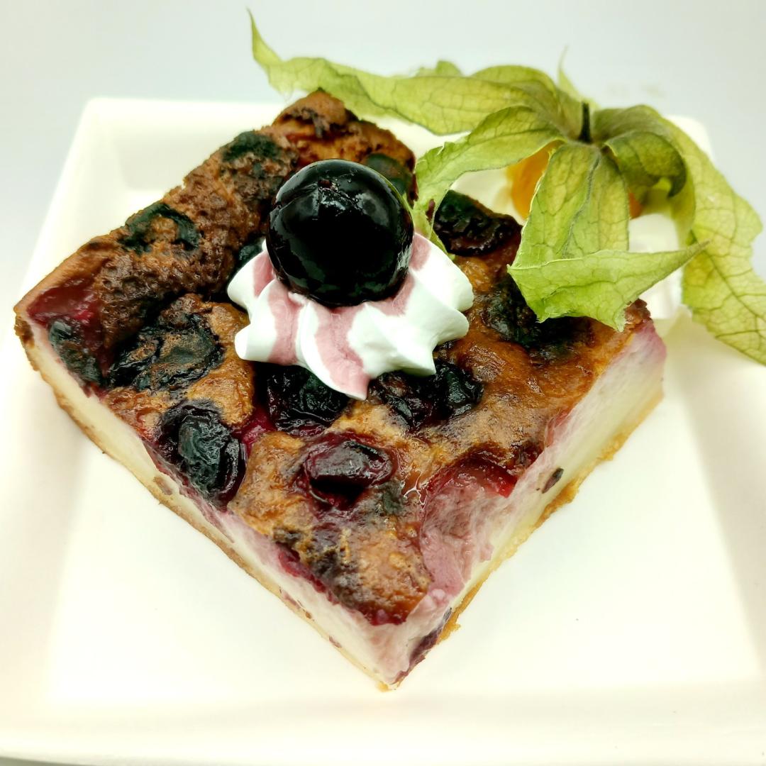 Clafoutis cerises plateau repas