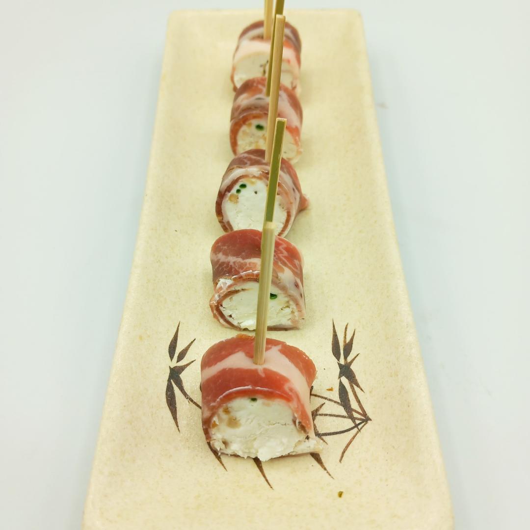 Roulé coppa chèvre