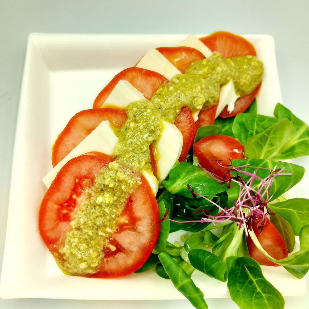 Tomates mozza plateau repas