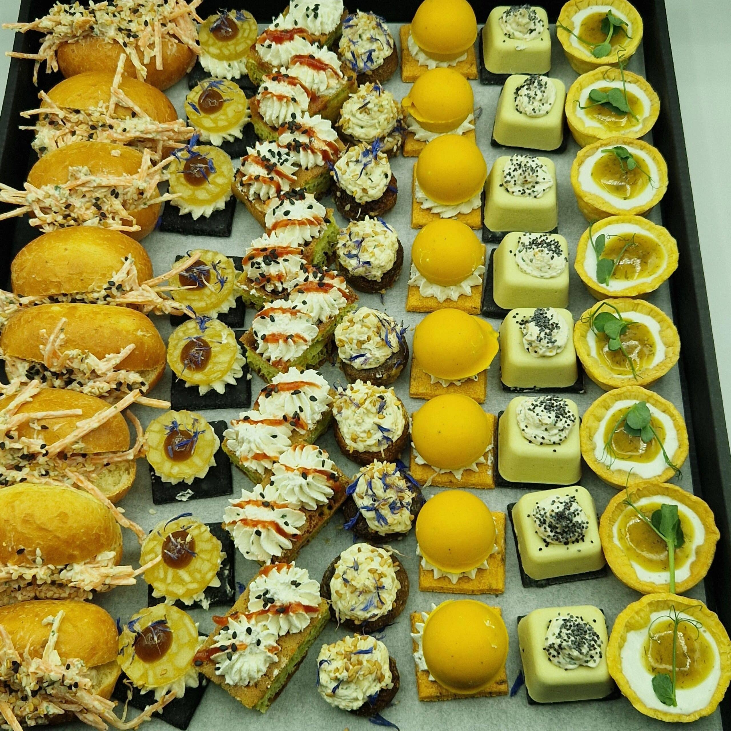 Coffret de lunchs salés végétariens x56